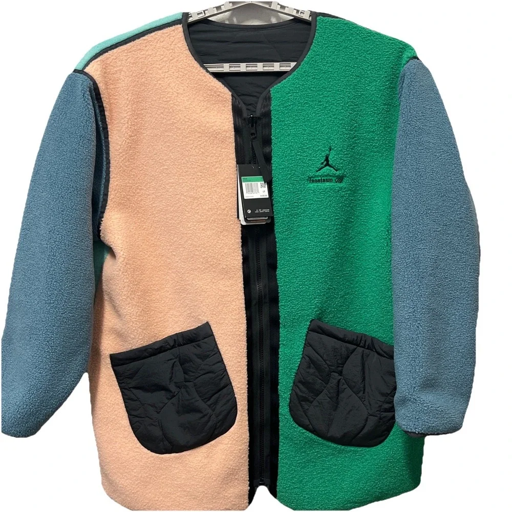 Nike Jordan Jumpman Facetasm Men's Reversible Jacket Size XL DC4636-02